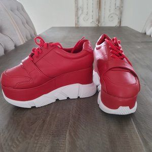 LILIANA SHOES SEYO-12 Chunky Sole Sneakers Size 8